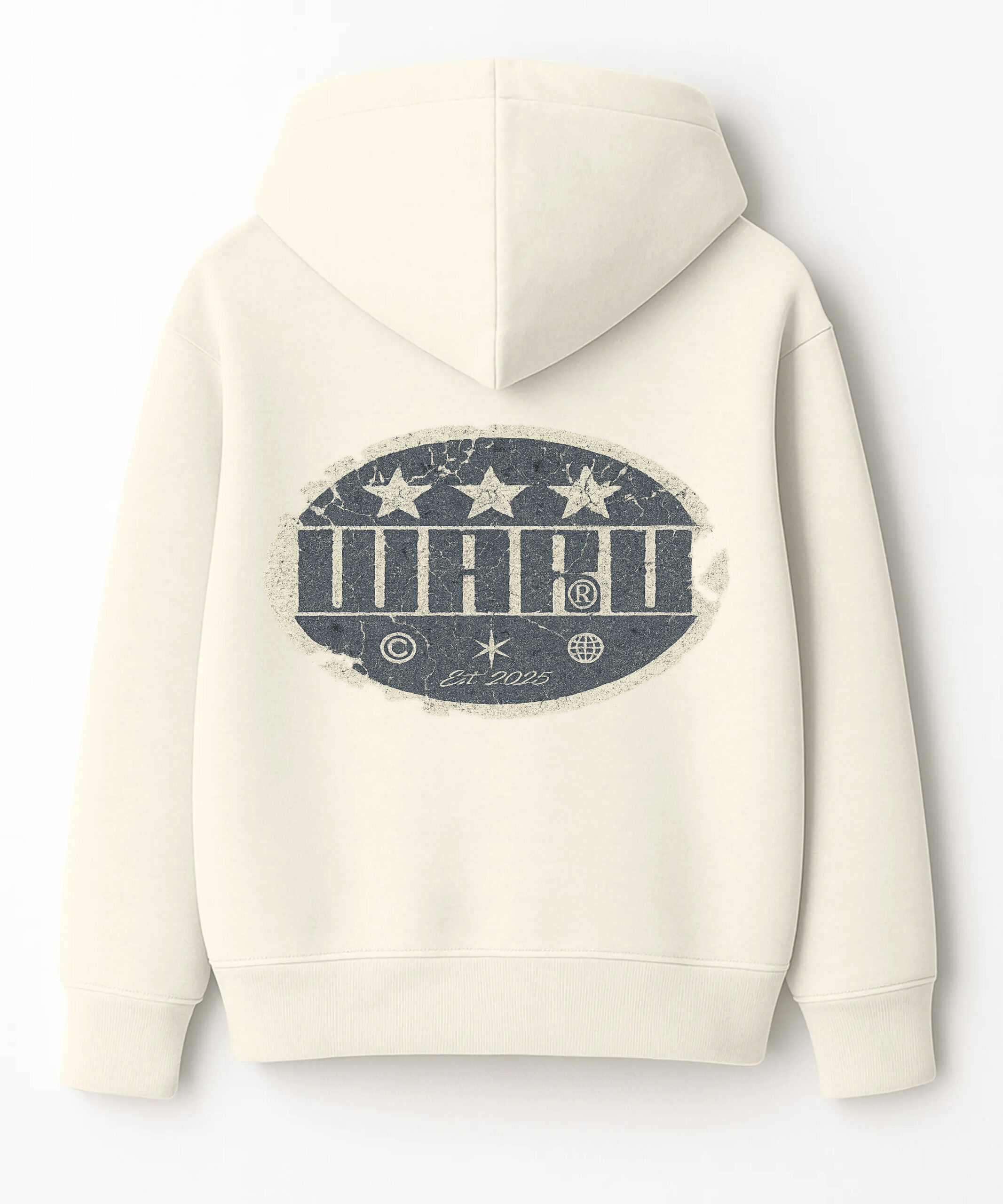 sudadera desgaste trasera